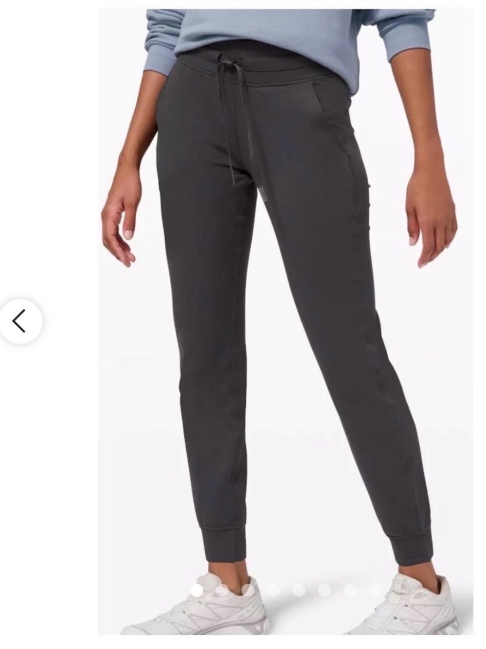 Lululemon Women’s Ready to Rulu Dark Gray Jogger Pants Sz 6